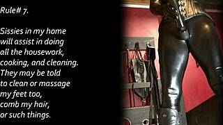 House Rules for Sissies: How Should a Proper Sissy Act on Training?