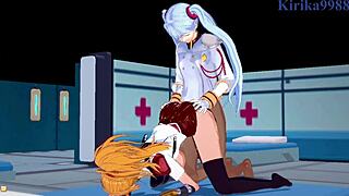 Setsuko Ohara, Excellen Browning, and Ruri Hoshino in 3D anime adventure