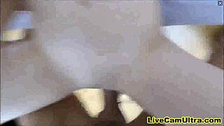 Amateur teen 18+ gets first POV blowjob and fuck on webcam! 😏