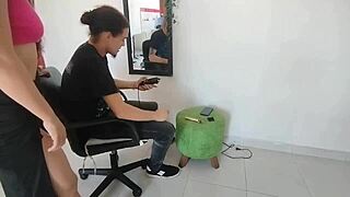 Hot Stepsister Gets Horny During Vaginal Waxing, Ends With Oral On Her Gorgeous Vagina!