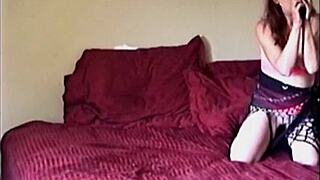 Slut in Heels Squirts During Jerk Off Instructions