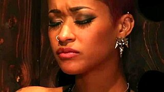 Can you handle this black lesbo femdom strapon dominating you?