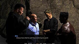 Feeling the thrill of group play with big tits and shaved pussy