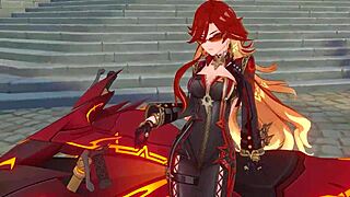 mavuika tempts with sucking and fucking in jean's office trailer from genshin impact by fantasyking3