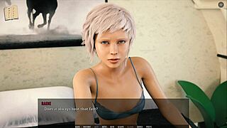 Commented gameplay of the anime porn game Tales from the unending void 149