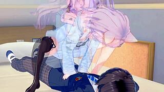 nyanners in 3d hentai action