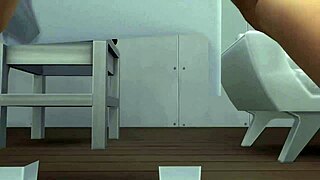 3d animated first-time encounter turns steamy and wild for newbies