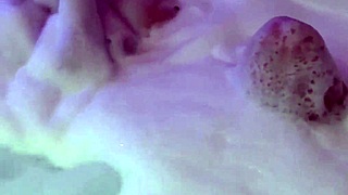 beautiful stepmother masturbates in motel jacuzzi before fucking