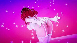 Horny Asian Girlfriend In 3D Dances For Big Cock. She Squirts And Gets Creampie In Muff Diving Scene.