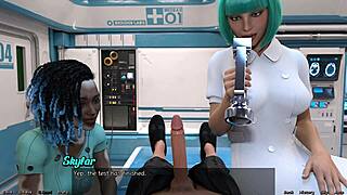 Stranded Girl in Space Craves to Touch My Huge Cock