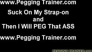 You Are My Favorite Slave For Intense Ass Pegging