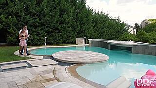 Dwarf Batman gets in bed with Thaina Fields.