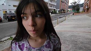 stranger asks for help and secretly fucks his wife