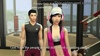 i do sexercise with my horny girlfriend at the gym