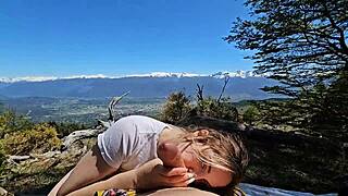 my stepbrother takes me to camp for an adventure