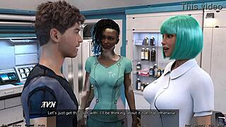 Stranded Girl in Space Craves to Touch My Huge Cock