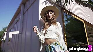 Beautiful big tits teen 18+ model Dominique Lobito shows her perfect curvy body.