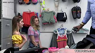 Mall cop says, 'jackpot with two teens?'