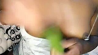 I creampie her big ass and small tits