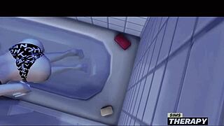 Gothic Babysitter Fucks Big Brother!