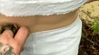 Ashton Gets Her Bomb Ass Pussy Fucked Hard by a Couple, Sucking and Taking It Like a Slut with Big Ass and Small Tits