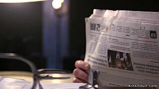 Big tits homemade brunette gets flogged and fucked by a paparazzi