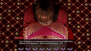 Cartoon porn with Asian girl in bent over position and doggy style action