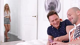 Blonde russian teen bambi dee in a glamour scene