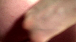 Cum in her wet panties!