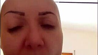 I have a pig face and nose with stockings on my face