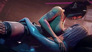 Two Sex Vampires Seduce with Big Tits and Anal Action