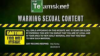 sampling mia hurley's tight teen pussy with rough fucking