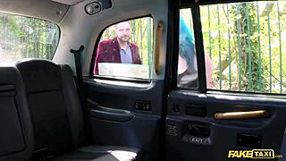 Fake Taxi Horny Couple Bang Hard in Backseat Action!