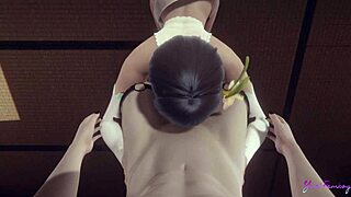 Venti's Hard Sex With Handjob And Blowjob 😈