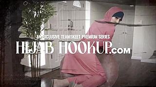 sweet petite teen brunette with big tits loves blowjob and fucking huge hard pole