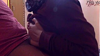 Chubby Malaysian Girlfriend Rides Big Cock in Homemade Cowgirl Session