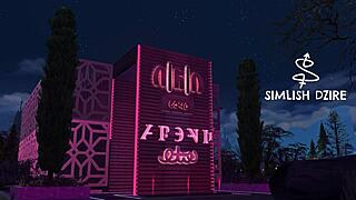 tipsy stars kissing in 3d hentai preview clip