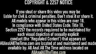 Anal Creampie Cutie Pepper Heart Gets Asshole Piledrived!