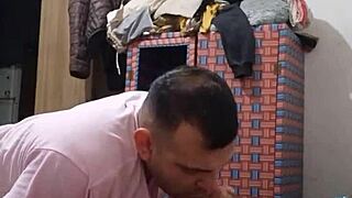 my bisexual friend visits for outdoor assfucking with monster cock