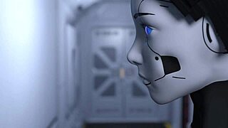 Projekt passion blowjob from busty brunette ai robot