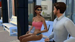 girl next door cheats with bride in wedding chapter, tits and ass exposed 😏