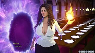 amateur teen 18+ with huge tits and big ass gets intense anal from milf