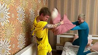 At A Pajama Party The Guys Have Hard Sex