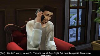 girl next door cheats with bride in wedding chapter, tits and ass exposed 😏