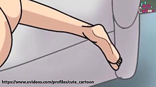 Hanabi and her lover engage in intense hentai action for hours