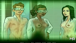 Teacher discovers cock size anomaly in summertimesaga episode