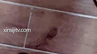 The asian woman engages in self-pleasure in this amateur video