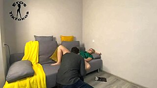 Step brother dominates step sister for first time 😍