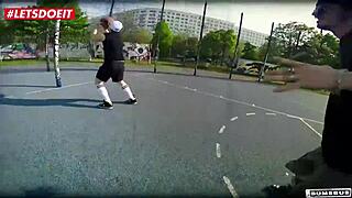 Stunning German Teen 18+ Squirt In Bus!