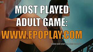 Gorgeous 3d booty gets creampied in anime!